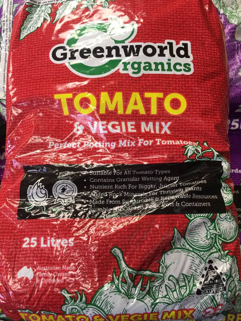 Greenworld Organics Tomato & Vegie Mix - Coochin Creek Fruitgrowers Co ...